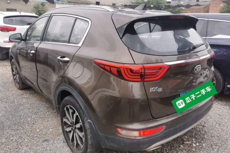 Used Kia KX5 2016 1.6T Automatic Two-Wheel Drive DLX Rear Left 45 Deg
