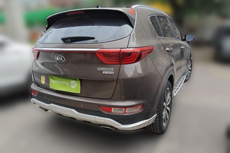 Used Kia KX5 2016 1.6T Automatic Two-Wheel Drive DLX Rear Right 45 Deg