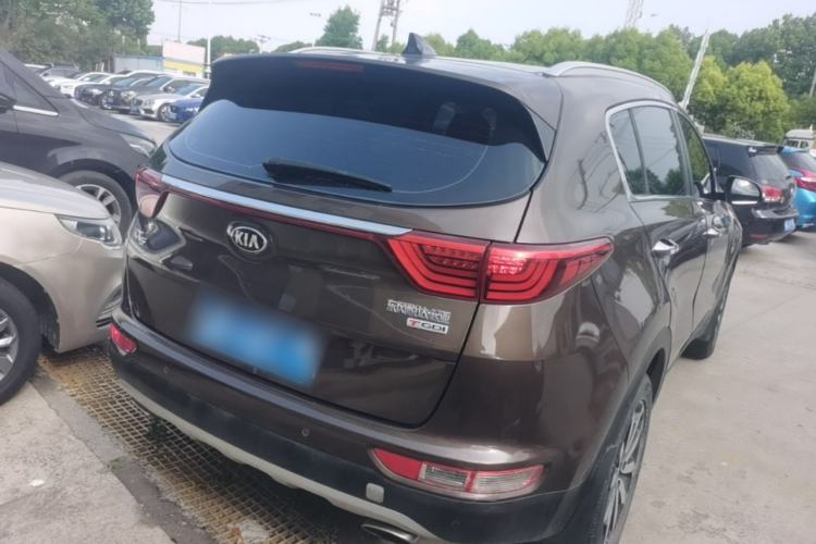 Used Kia KX5 2016 1.6T Automatic Two-Wheel Drive DLX Rear Right 45 Deg