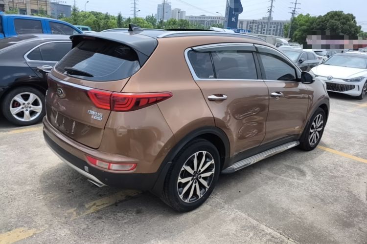 Used Kia KX5 2016 1.6T Automatic Two-Wheel Drive DLX Rear Right 45 Deg