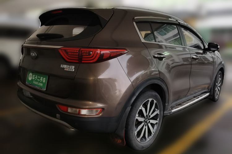 Used Kia KX5 2016 1.6T Automatic Two-Wheel Drive DLX Rear Right 45 Deg