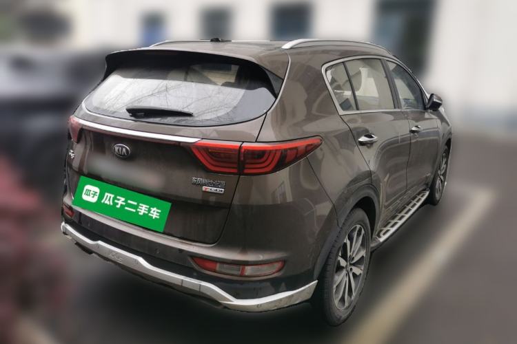 Used Kia KX5 2016 1.6T Automatic Two-Wheel Drive DLX Rear Right 45 Deg