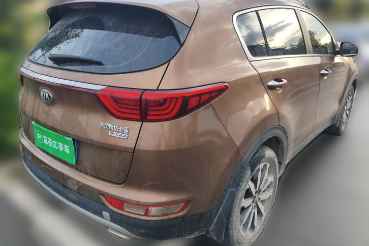 Used Kia KX5 2016 1.6T Automatic Two-Wheel Drive Premium Rear Right 45 Deg