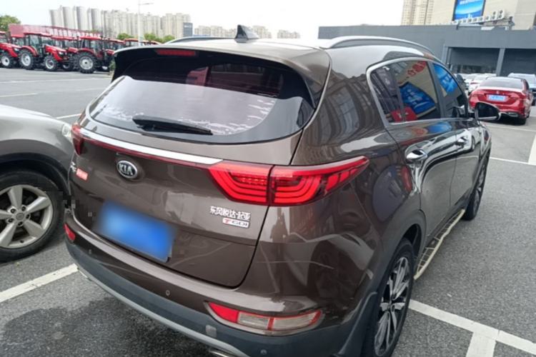 Used Kia KX5 2016 1.6T Automatic Two-Wheel Drive DLX Rear Right 45 Deg