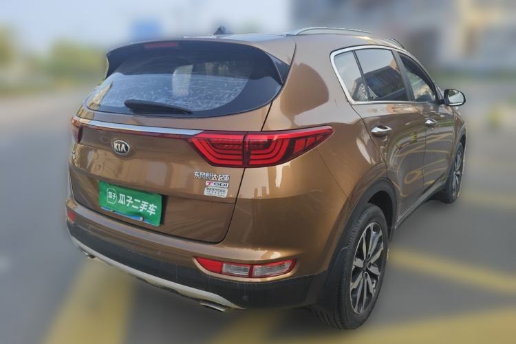 Used Kia KX5 2016 1.6T Automatic Two-Wheel Drive DLX Rear Right 45 Deg