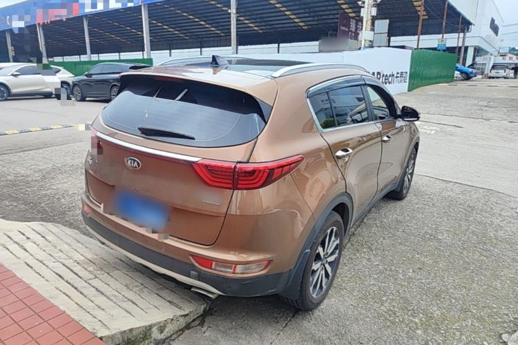 Used Kia KX5 2016 1.6T Automatic Two-Wheel Drive DLX Rear Right 45 Deg