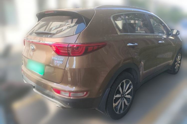 Used Kia KX5 2016 1.6T Automatic Two-Wheel Drive DLX Rear Right 45 Deg