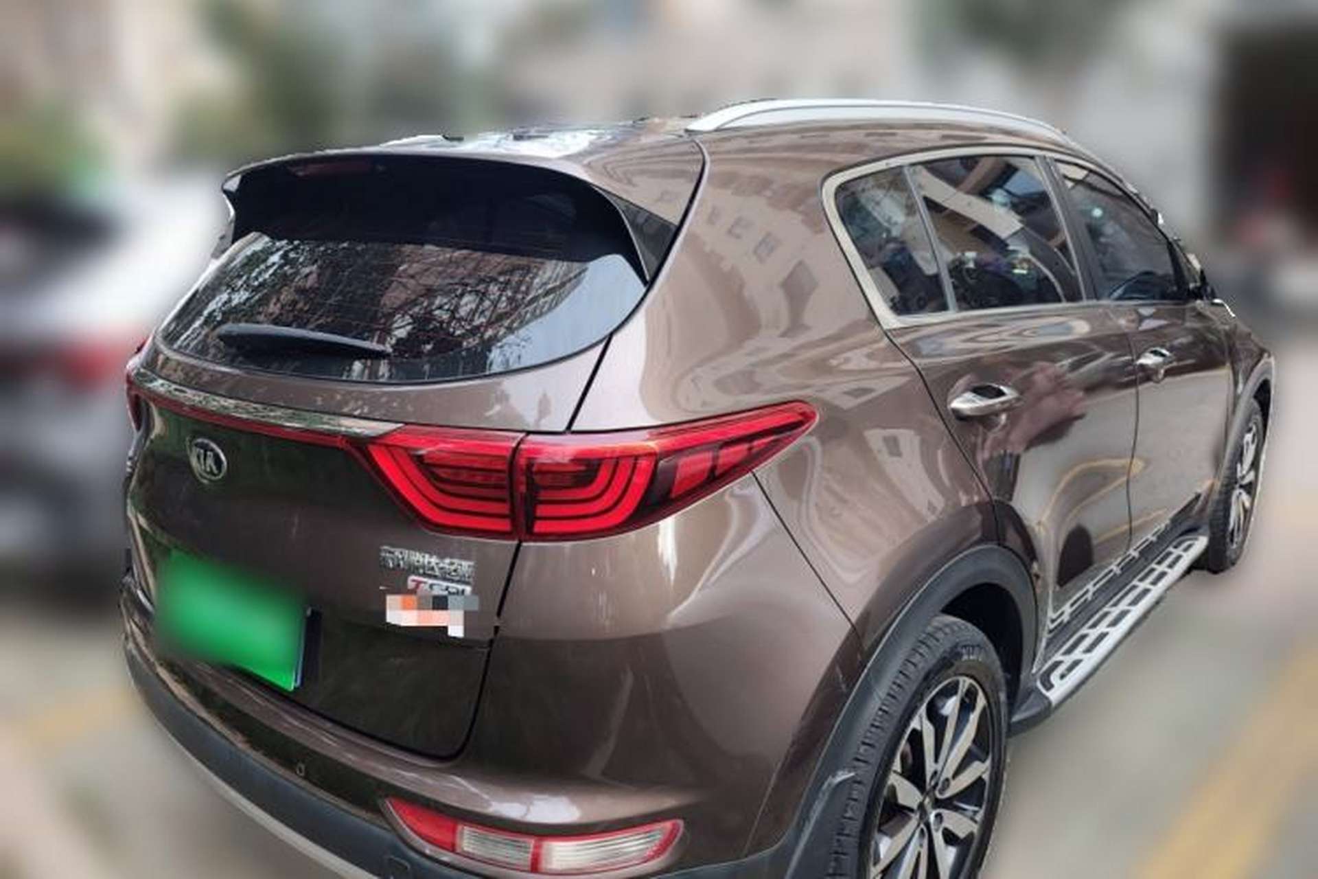 Used Kia KX5 2016 1.6T Automatic Two-Wheel Drive DLX Rear Right 45 Deg
