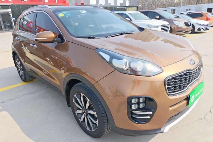 Used Kia KX5 2016 2.0L Automatic 2WD GLS Front Right 45 Deg
