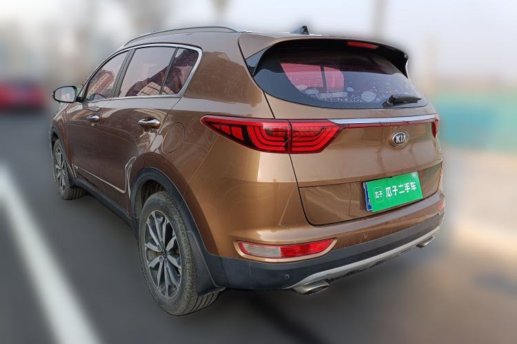 Used Kia KX5 2016 1.6T Automatic Two-Wheel Drive DLX Rear Left 45 Deg