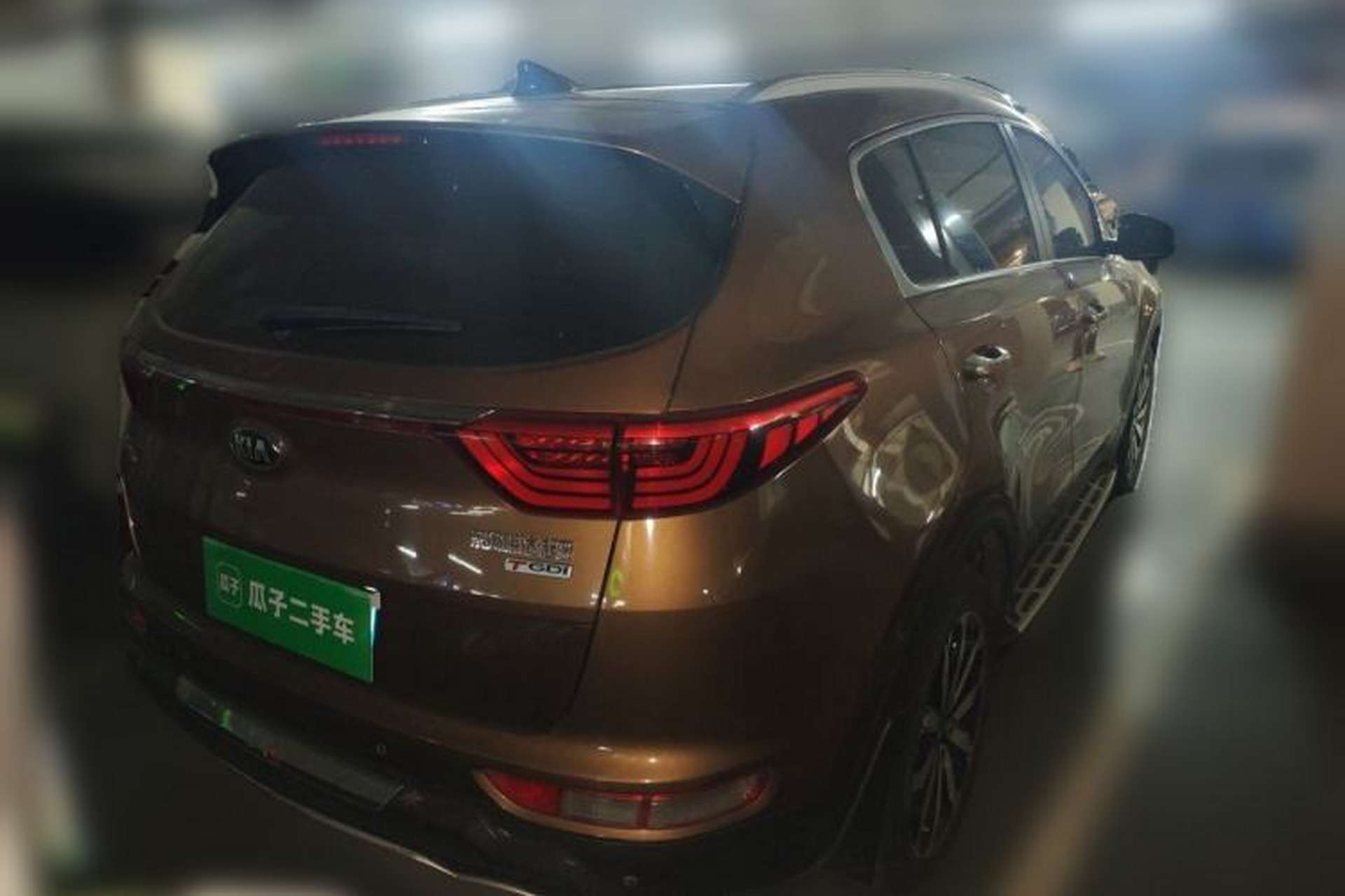 Used Kia KX5 2016 1.6T Automatic Two-Wheel Drive DLX Rear Right 45 Deg