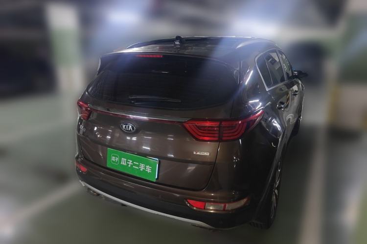 Used Kia KX5 2016 1.6T Automatic Two-Wheel Drive DLX Rear Right 45 Deg
