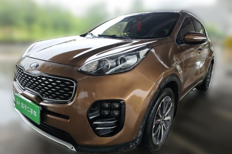 Used Kia KX5 2016 1.6T Automatic Two-Wheel Drive Premium Guazi used car, China used car export, Used car for sale, Used cars, Cheapest cars for sale