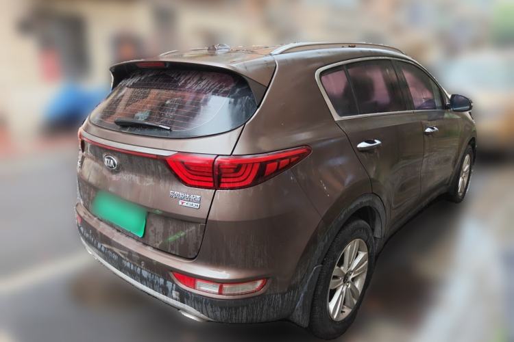 Used Kia KX5 2016 1.6T Automatic Two-Wheel Drive DLX Rear Right 45 Deg