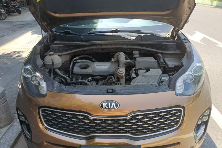 Used Kia KX5 2016 1.6T Automatic Two-Wheel Drive Premium Engine Bay