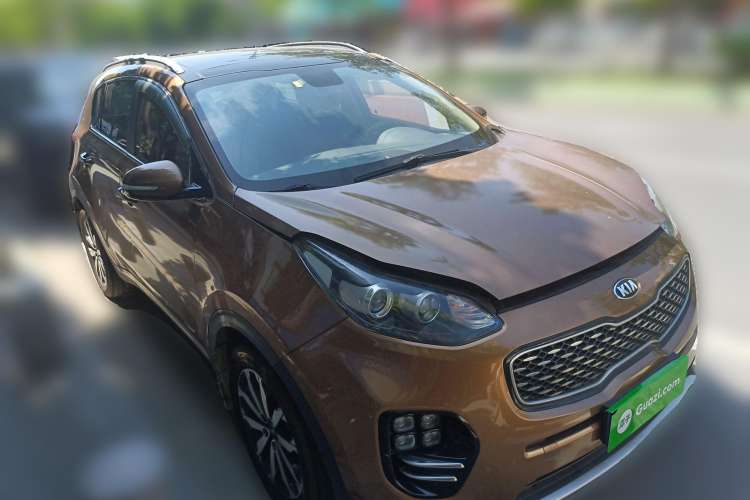 Used Kia KX5 2016 1.6T Automatic Two-Wheel Drive Premium Front Right 45 Deg
