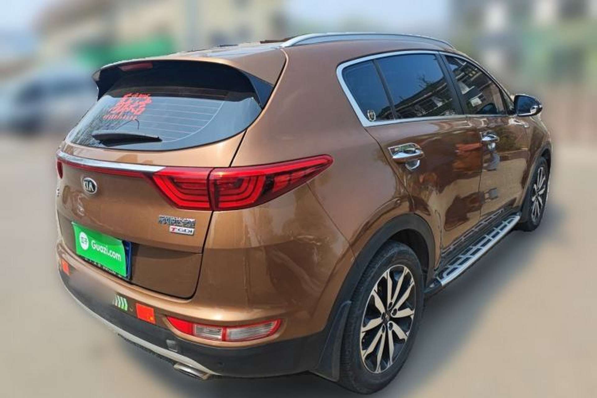 Used Kia KX5 2016 1.6T Automatic Two-Wheel Drive Premium Rear Right 45 Deg