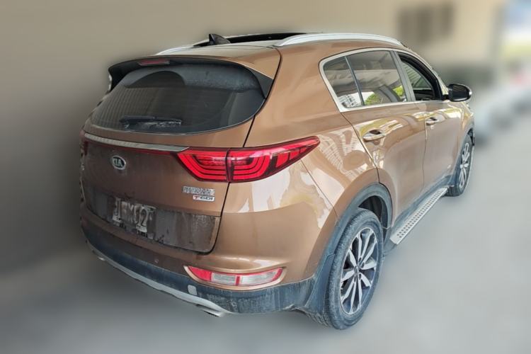 Used Kia KX5 2016 1.6T Automatic Two-Wheel Drive DLX Rear Right 45 Deg