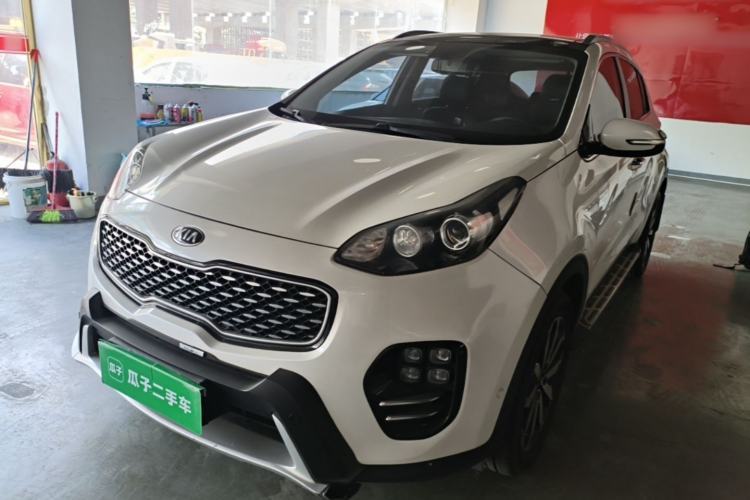 Kia KX5 2016 1.6T Automatic Two-Wheel Drive Premium с пробегом Guazi used car, China used car export, Used car for sale, Used cars, Cheapest cars for sale
