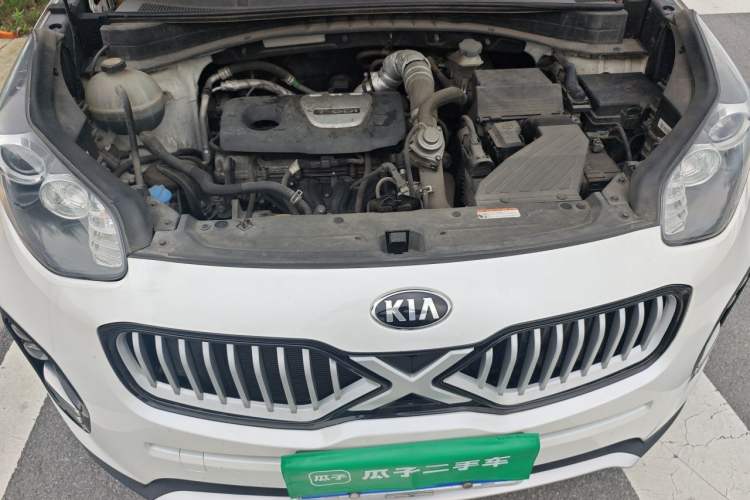Used Kia KX5 2016 1.6T Automatic Two-Wheel Drive DLX Engine Bay