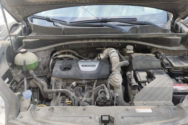 Used Kia KX5 2016 1.6T Automatic Two-Wheel Drive DLX Engine Bay