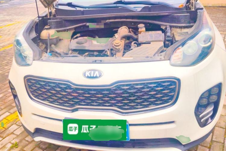 Used Kia KX5 2016 1.6T Automatic Two-Wheel Drive DLX Engine Bay