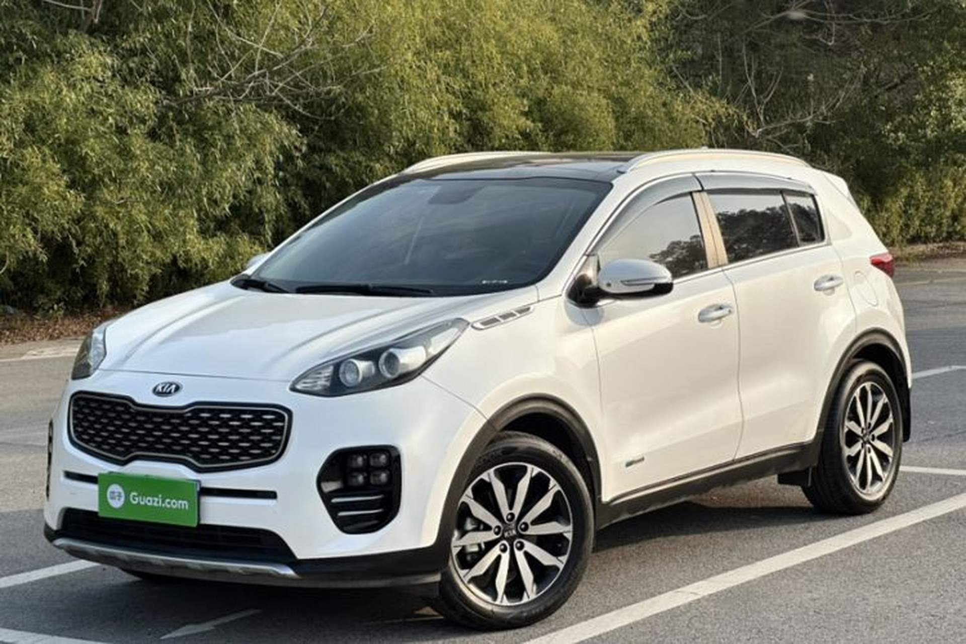 Used Kia KX5 2016 1.6T Automatic Two-Wheel Drive DLX Front Left 45 Deg
