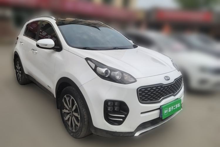 Used Kia KX5 2016 1.6T Automatic Two-Wheel Drive DLX Front Right 45 Deg