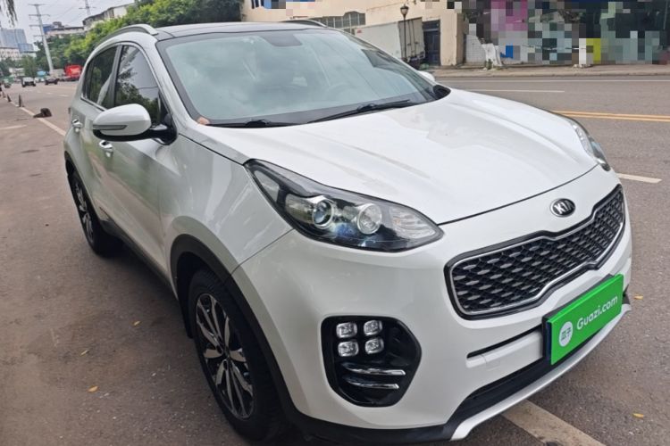 Used Kia KX5 2016 1.6T Automatic Two-Wheel Drive DLX Front Right 45 Deg