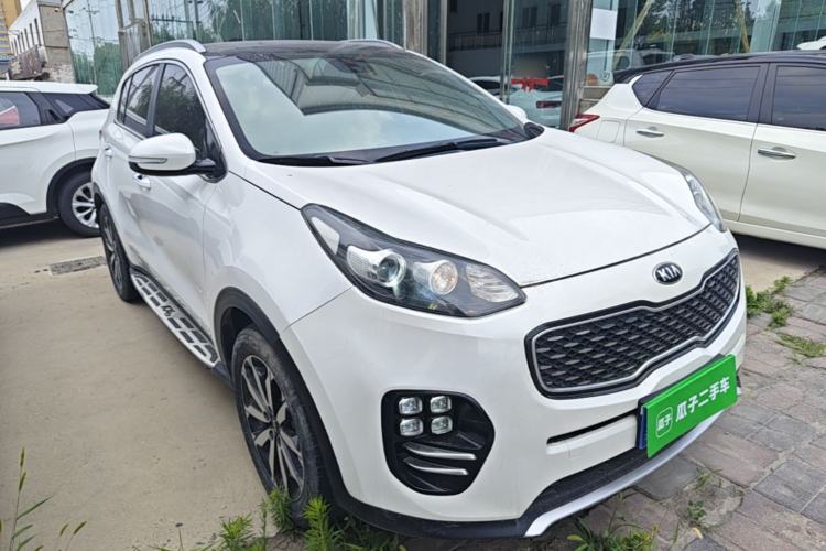 Used Kia KX5 2016 1.6T Automatic Two-Wheel Drive DLX Front Right 45 Deg