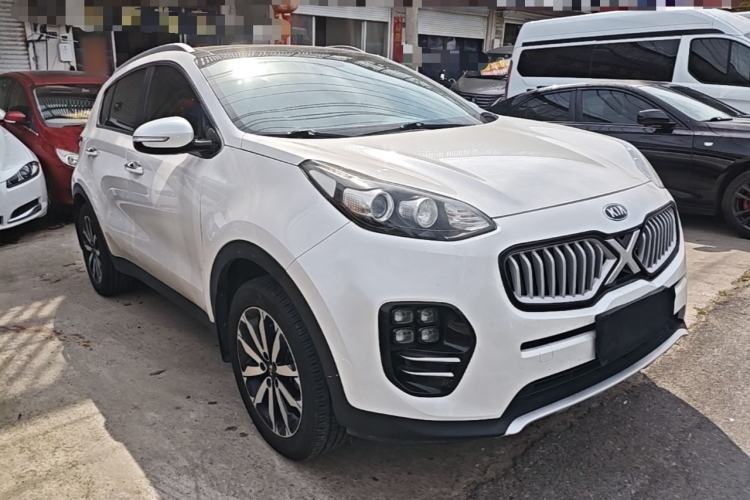Used Kia KX5 2016 1.6T Automatic Two-Wheel Drive DLX Front Right 45 Deg