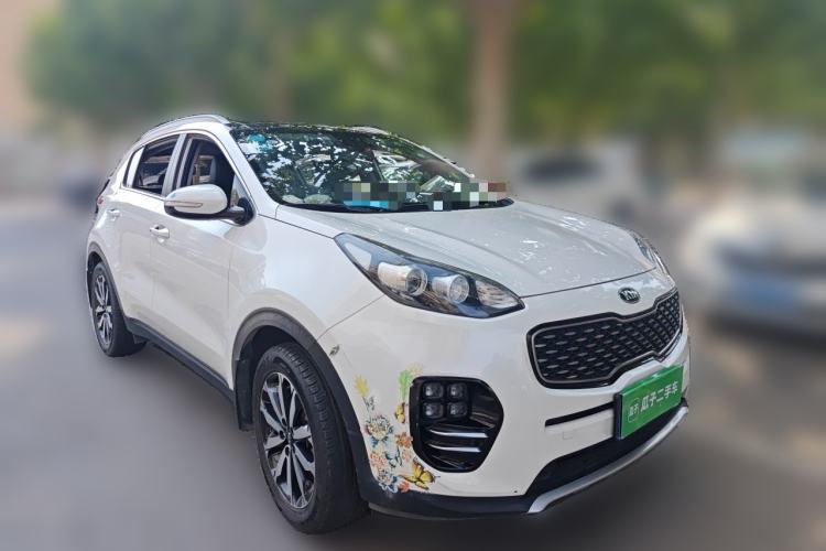Used Kia KX5 2016 1.6T Automatic Two-Wheel Drive Premium Front Right 45 Deg