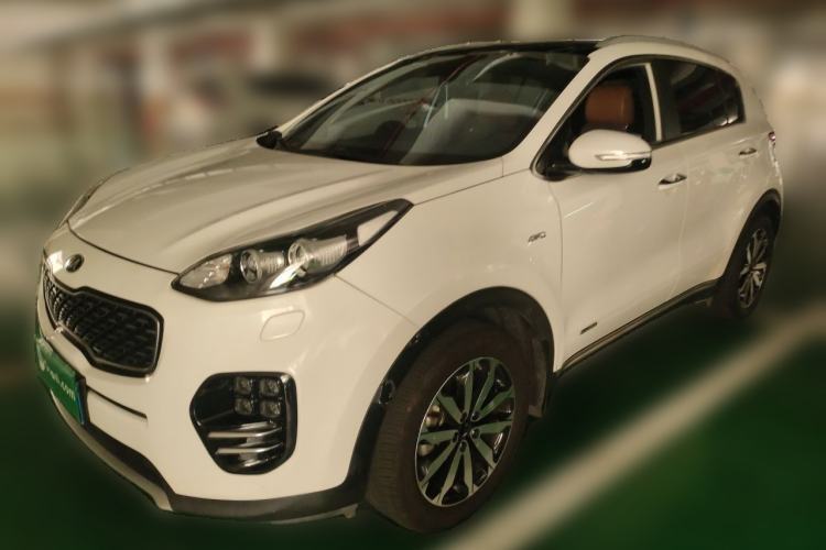 Used Kia KX5 2016 1.6T Automatic All-Wheel Drive Premium Guazi used car, China used car export, Used car for sale, Used Kia cars, Cheapest cars for sale