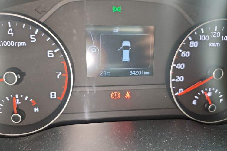 Used Kia KX5 2016 2.0L Automatic 2WD GLS Odometer Close Up
