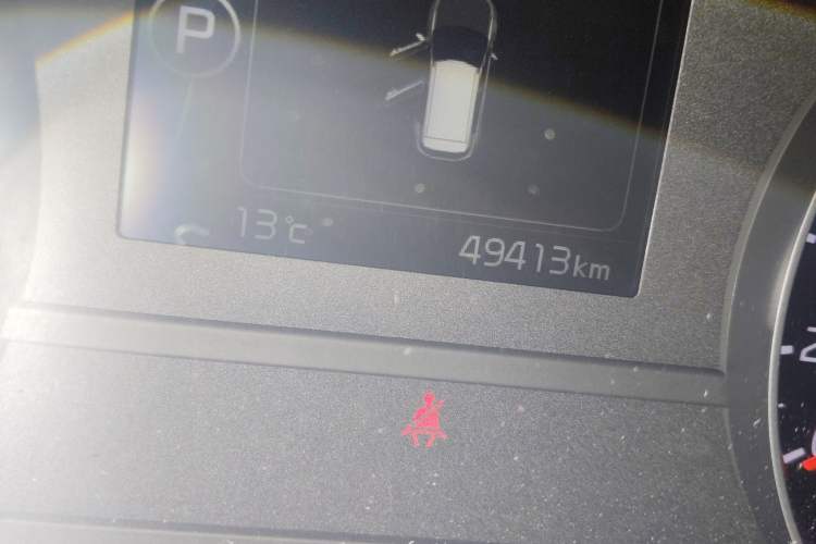 Used Kia KX5 2016 1.6T Automatic Two-Wheel Drive DLX Odometer Close Up