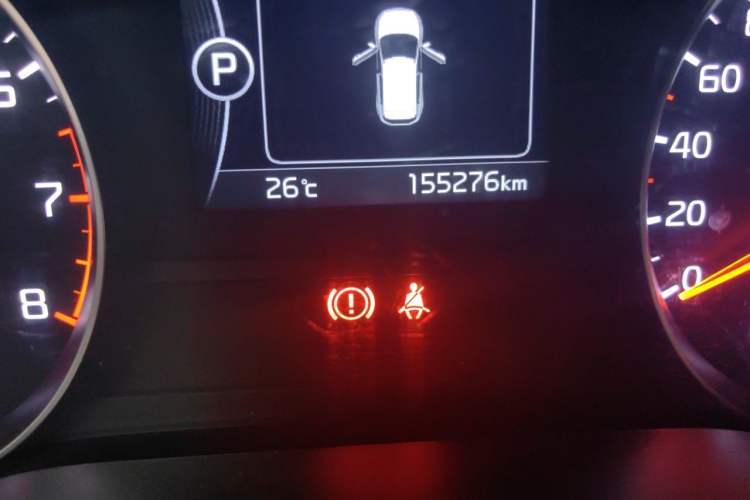 Used Kia KX5 2016 2.0L Automatic 2WD GLS Odometer Close Up