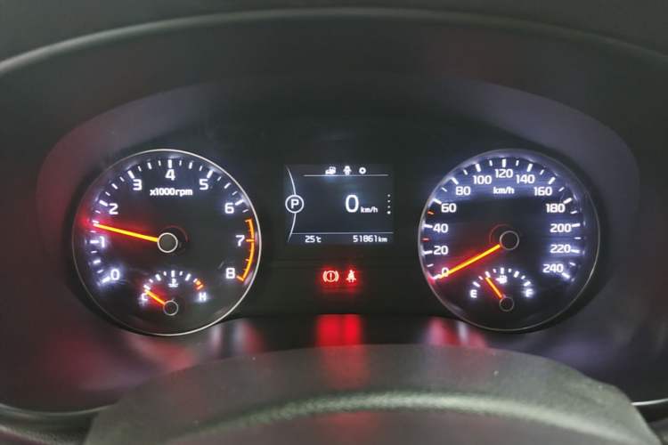 Used Kia KX5 2016 1.6T Automatic Two-Wheel Drive Premium Odometer Close Up