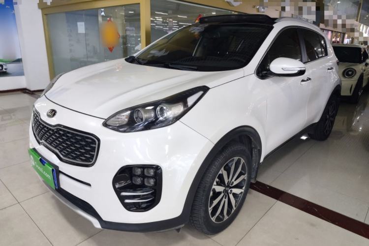 Kia KX5 2016 1.6T Automatic Two-Wheel Drive Premium с пробегом Guazi used car, China used car export, Used car for sale, Used cars, Cheapest cars for sale