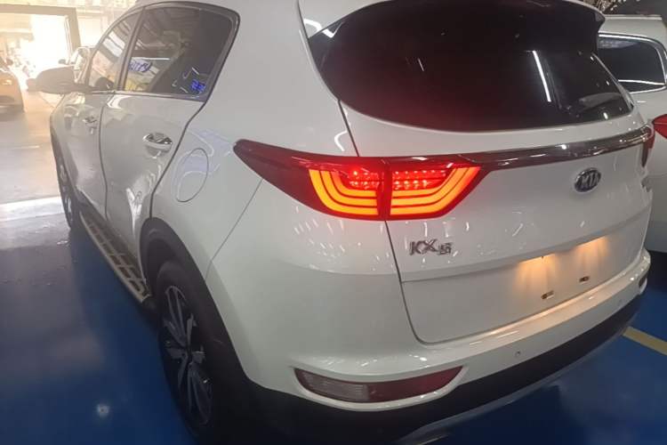 Used Kia KX5 2016 1.6T Automatic Two-Wheel Drive DLX Rear Left 45 Deg