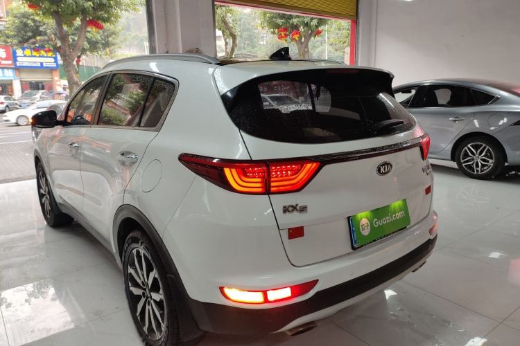 Used Kia KX5 2016 1.6T Automatic Two-Wheel Drive DLX Rear Left 45 Deg