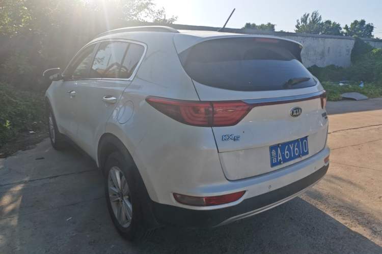 Used Kia KX5 2016 2.0L Automatic 2WD GLS Rear Left 45 Deg