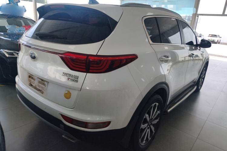 Used Kia KX5 2016 1.6T Automatic Two-Wheel Drive DLX Rear Right 45 Deg