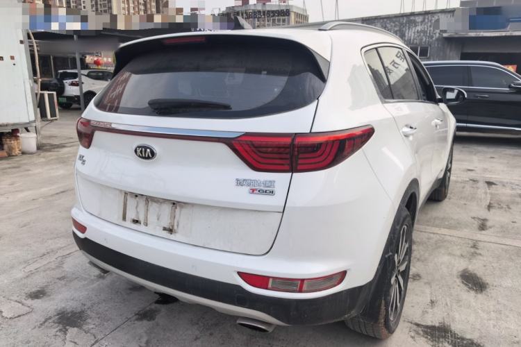 Used Kia KX5 2016 1.6T Automatic Two-Wheel Drive DLX Rear Right 45 Deg
