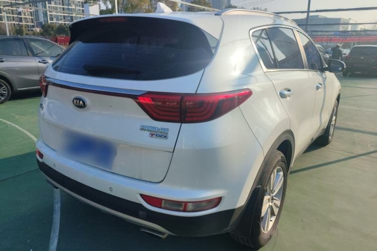 Used Kia KX5 2016 1.6T Automatic Two-Wheel Drive DLX Rear Right 45 Deg