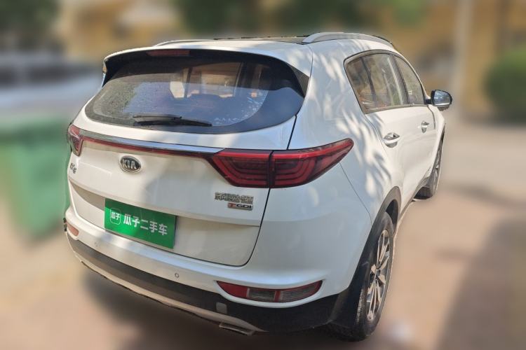 Used Kia KX5 2016 1.6T Automatic Two-Wheel Drive DLX Rear Right 45 Deg