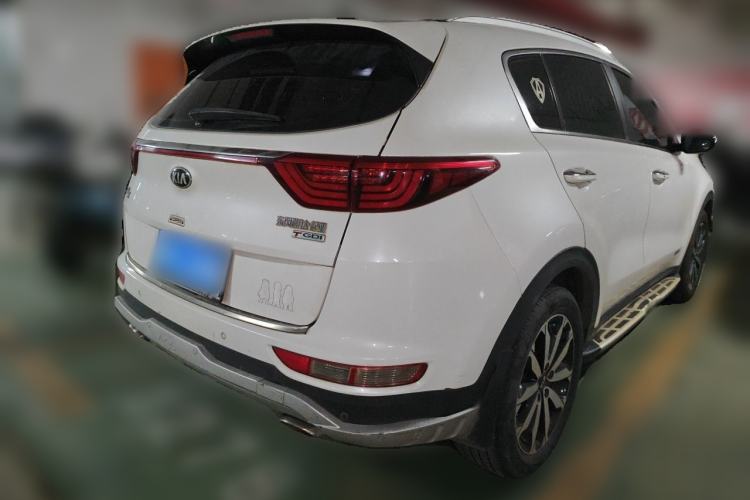 Used Kia KX5 2016 1.6T Automatic Two-Wheel Drive DLX Rear Right 45 Deg