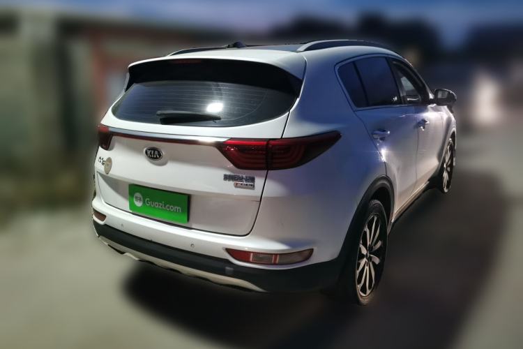Used Kia KX5 2016 1.6T Automatic Two-Wheel Drive DLX Rear Right 45 Deg