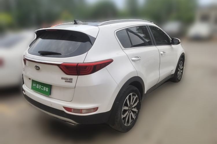 Used Kia KX5 2016 1.6T Automatic Two-Wheel Drive DLX Rear Right 45 Deg
