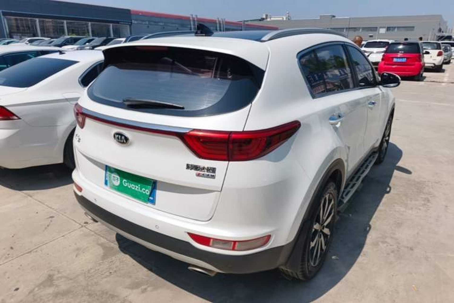 Used Kia KX5 2016 1.6T Automatic Two-Wheel Drive DLX Rear Right 45 Deg