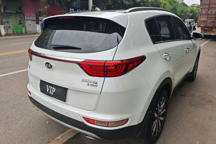Used Kia KX5 2016 1.6T Automatic Two-Wheel Drive DLX Rear Right 45 Deg